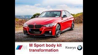 BMW 3 Series M Sport body kit transformation