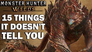 15 Beginners Tips And Tricks Monster Hunter Wilds Doesn't Tell You