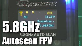 Quanum 5.8GHz autoscan FPV video receiver (part 1)