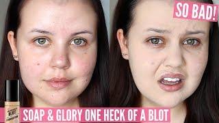 First Impressions FAIL | Soap & Glory One Heck of a Blot Foundation (Oily/Acne Scarring)