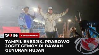 Prabowo Joget Gemoy di Bawah Guyuran Hujan Usai Pidato di Kampanye Akbar | Kabar Pemilu tvOne