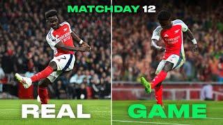 Premier League 24/25 Best Goals & Moments of Matchday 12 (EAFC 25 Recreation)