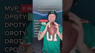NFL Honors Award Predictions #nfl #nflfootball #trending #nflhonors #predictions
