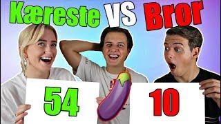 Hvor Lang Er Min *** i CM?! - HVEM KENDER MIG BEDST! (Josefine VS Bror) ft. Josefine Simone