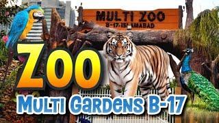 Multi Zoo B-17 Islamabad | Most Beautiful Zoo in Pakistan | Multi Gardens