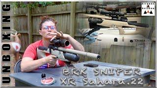 BRK Sniper XR Sahara – Backyard Shooting Unboxing @airgunsofarizona