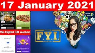 Flipkart FYI Answers | 17 January | FOR YOUR INFORMATION Flipkart | Flipkart For Your Information