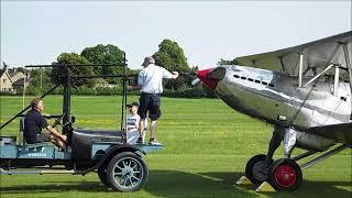 Hawker Fury Mk.1 and Hucks Starter - Shuttleworth Best of British Airshow 2024