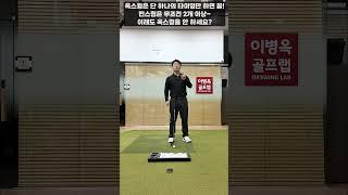 [옥스윙] 옥스윙은 '단 하나의 타이밍'만 할 줄 알면 끝! 컨스윙은 무조건 2개 이상. #이병옥프로 #옥스윙