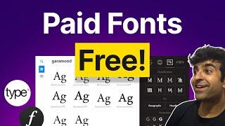 Get Paid Fonts for Free! – New Tools, Resources, & Tricks