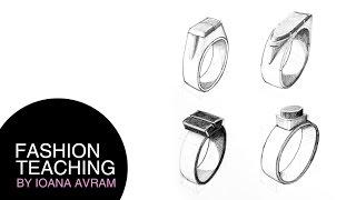 How to draw rings