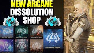 New Warframe Arcane Dissolution Shop Is Game Changing! Arcane Energize Is Now Cheap!