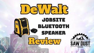 Rock Out Anywhere With The Amazing DeWalt Bluetooth Speaker