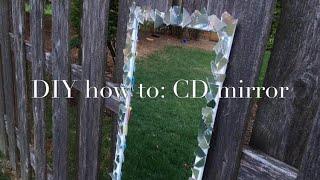 Simply DIYed- CD Mirror