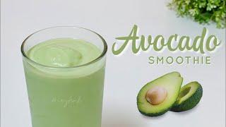 Creamy Avocado Smoothie | NO Ice Cream | NO Yogurt