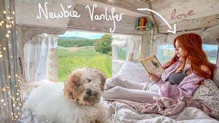 I Left My Dream Job to Live in a Cottagecore Bus  Solo Vanlife Begins: Exploring Romantic England