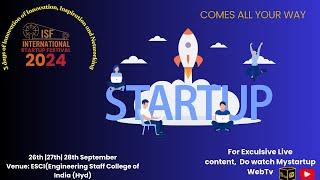 International Startup Festival- 2024 comes all your way | @MyStartupTV