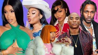 ‼️Cardi B IGNORES Megan & Glorilla. Ice Spice, Tyla and Cardi B link up. Charlemagne BL️ST Kendrick