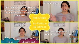 Top 10 Tips to Reduce IB Stress | Selinabox