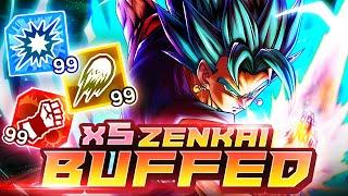 5x ZENKAI BUFFED FULLY ARTS BOOSTED UVB IS GAME BREAKING! SHOULDN'T EXIST! | Dragon Ball Legends