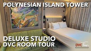 NEW Island Tower Deluxe Studio DVC Room Tour | Disney's Polynesian Villas