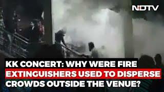 KK Concert Venue Overcrowded, Fire Extinguisher Used On Fans Outside