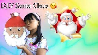 How to make a D.I.Y Santa Claus  room decor