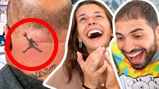 QUESTI TATUAGGI SONO GENIALI  REACTION