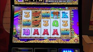 Rainbow Riches Pots of Gold & THAI FLOWER. Bookies FOBT. £2 Premium Play. Slots UK