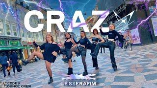 [KPOP IN PUBLIC] CRAZY - LE SSERAFIM Dance Cover from Denmark [ONETAKE] | CODE9 DANCE CREW