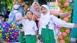 SEMANGAT ‼️ HARI PERTAMA MASUK SEKOLAH  KETEMU TEMAN BARU