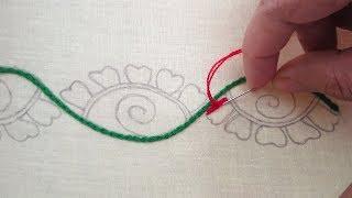 Hand Embroidery, Nakshi Kantha Border Design, Border Design for Sharee