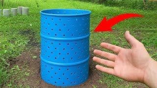 Amazing Inventions of 60 Year Old Plumber! Free recycling tips from PVC pipes Empty bottles