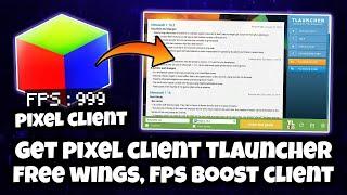 How To Download Pixel Client on Tlauncher Free । Cracked Client। Free Wings । FPS Boost |@PxSGAMING