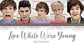 One Direction - Live While We're Young (Color Coded Lyrics By Jessjoshi)