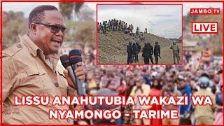   TUNDU LISSU ANAONGEA NA WAKAZI WA NYAMONGO - TARIME