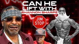 "Let’s Lift, Unc!" – Jim Jones Challenges Shannon Sharpe to the Iron! 