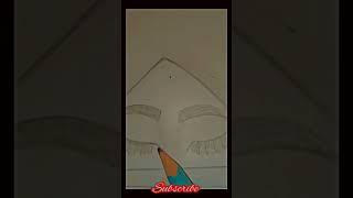 subhanallah️| Islamic girl sketch| islamic Queen saga| support me| views|