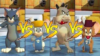 Tom and Jerry in War of the Whiskers Tom Vs Jerry Vs Nibbles Vs Spike (Master Difficulty)