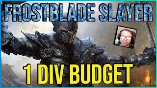 1 Div Frostblades Slayer Clears the Atlas No Problem!