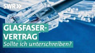 Aufgeschwatzt und dann bereut? Glasfaser-Vertrag an der Haustür | Marktcheck SWR