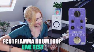 FC01 FLAMMA DRUM LOOP LIVE TEST