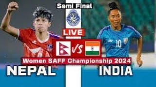 Nepal vs India Football  2024 Live