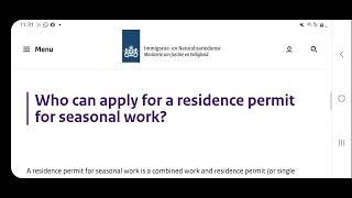 Who Can Apply for Netherlands Residence Permit Seasonal Work