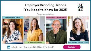 Employer Brand Trends to Know for 2025