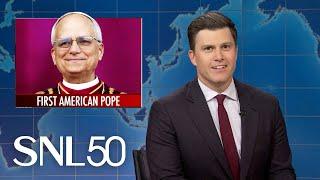 Weekend Update: Catholic Church Elects First American Pope, Trump Wants to Reopen Alcatraz - SNL