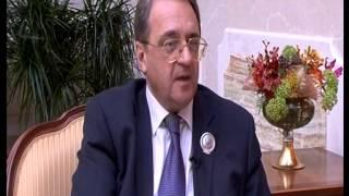 Exclusive Interview: Mikhail Bogdanov, Russian Deputy Foreign Minister, during 25th AL Summit
