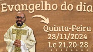 EVANGELHO DO DIA –28/11/2024 - HOMILIA DIÁRIA – LITURGIA DE HOJE - EVANGELHO DE HOJE -PADRE GUSTAVO