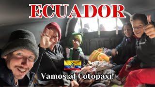 Colombian Family Takes Me Up Ecuador's Erupting Volcano! 