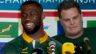 Springboks react to winning Freedom Cup and Rassie's bathroom antics | The Rugby Championship